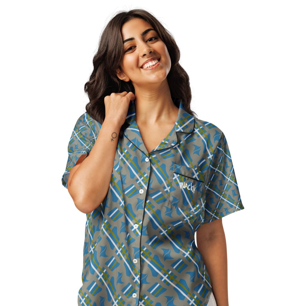 all-over-print-womens-short-sleeve-pajama-top-black-front-2-67c6cec60e09c