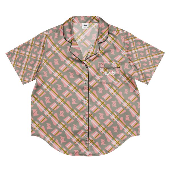 Women’s short sleeve pajama top Qvacky Model 537BF - Image 7