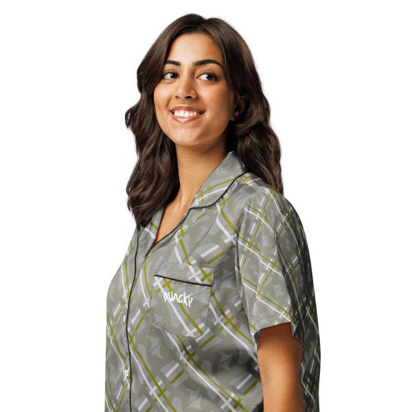 Women’s short sleeve pajama top Qvacky Model 537CF - Image 10