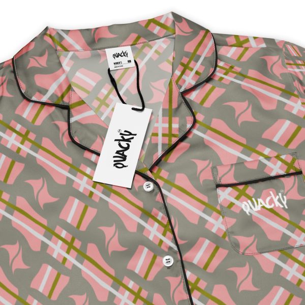 Women’s short sleeve pajama top Qvacky Model 537BF - Image 8