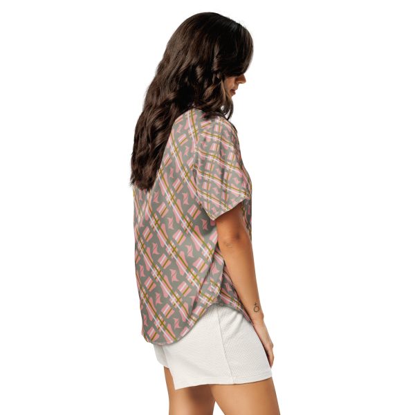 Women’s short sleeve pajama top Qvacky Model 537BF - Image 9