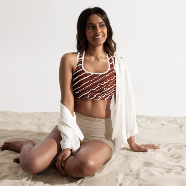 Padded Sports Bra Qvacky Model 556CF - Image 4
