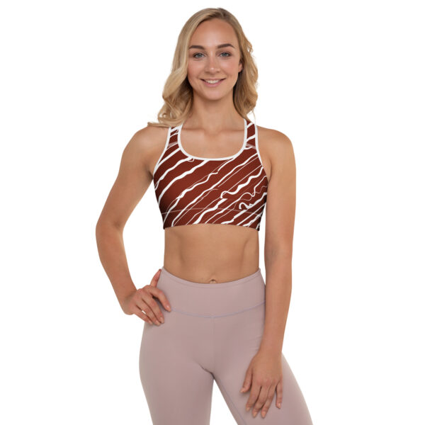 Padded Sports Bra Qvacky Model 556CF - Image 11