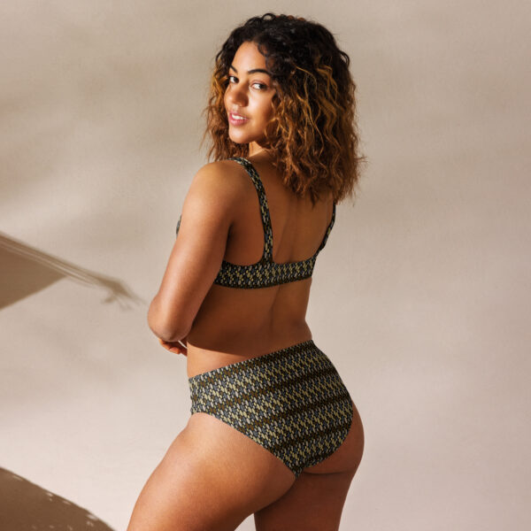 High-waisted bikini Qvacky Model 554F - Image 2