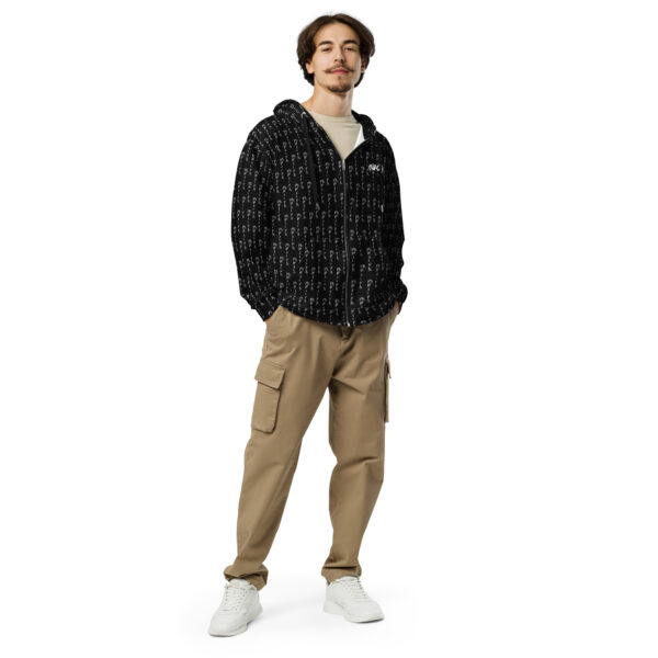 Unisex zip hoodie Qvacky Model 550F - Image 2
