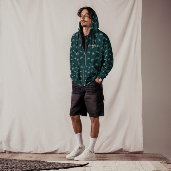 Unisex zip hoodie Qvacky Model 553EF - Image 3