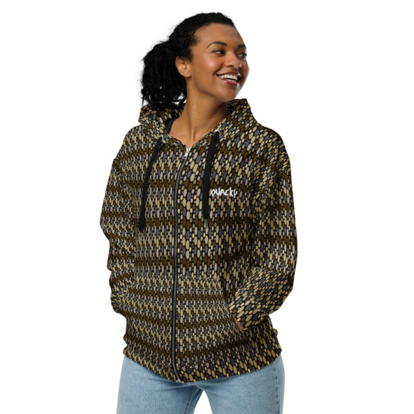 Unisex zip hoodie Qvacky Model 554
