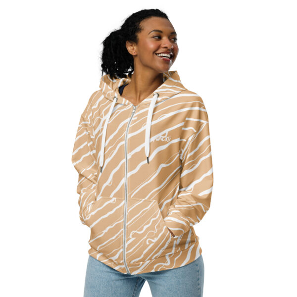 Unisex zip hoodie Qvacky Model 556F