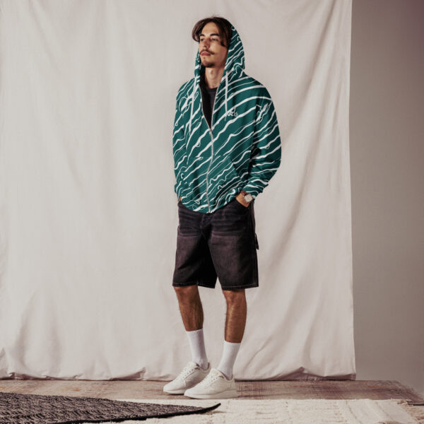 Unisex zip hoodie Qvacky Model 556DF - Image 6