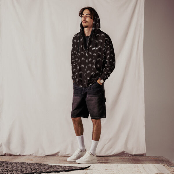 Unisex zip hoodie Qvacky Model 553F - Image 6
