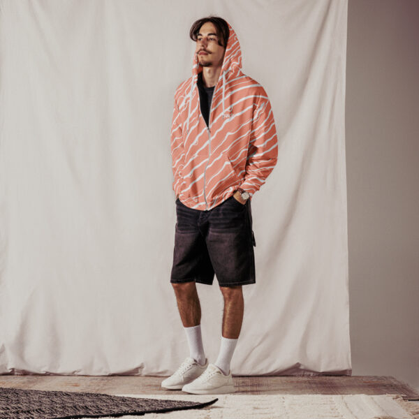 Unisex zip hoodie Qvacky Model 556BF - Image 6
