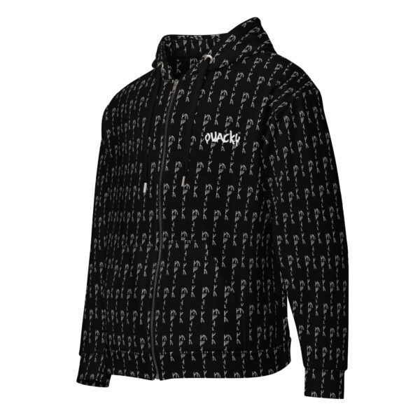 Unisex zip hoodie Qvacky Model 550F - Image 3