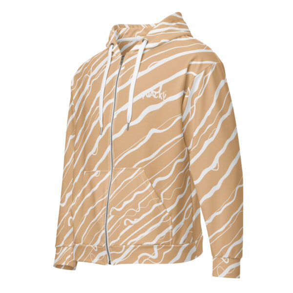 Unisex zip hoodie Qvacky Model 556F - Image 3