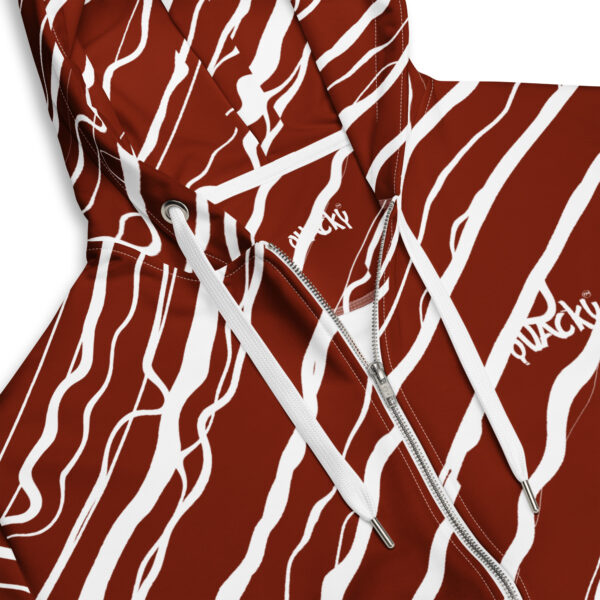 Unisex zip hoodie Qvacky Model 556CF - Image 9