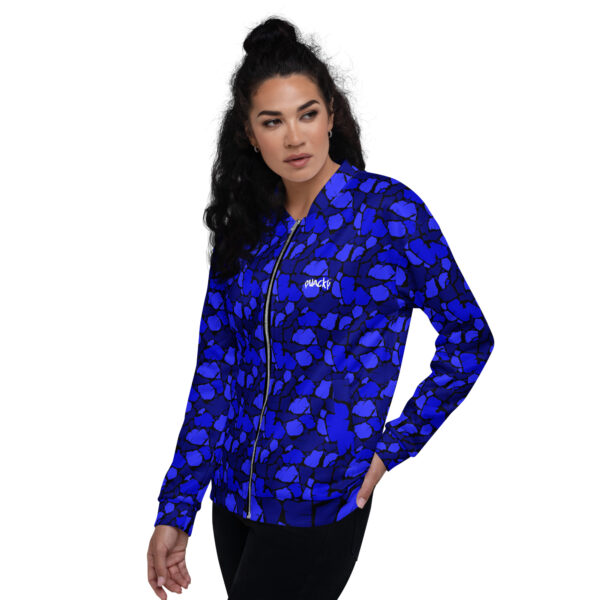 Unisex Bomber Jacket Qvacky Model 552F - Image 11