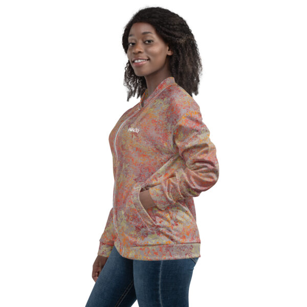 Unisex Bomber Jacket Qvacky Model 563CF - Image 11