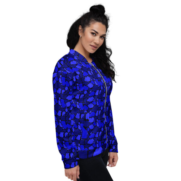 Unisex Bomber Jacket Qvacky Model 552F - Image 12