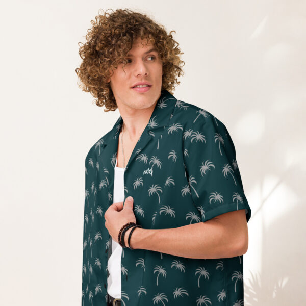 Unisex button shirt Qvacky Model 553EF - Image 7