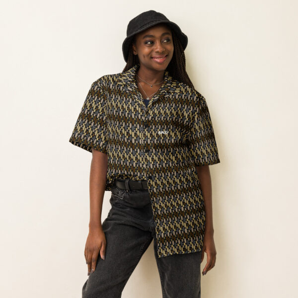 Unisex button shirt Qvacky Model 554F - Image 12