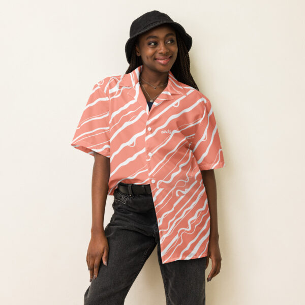 Unisex button shirt Qvacky Model 556BF - Image 7