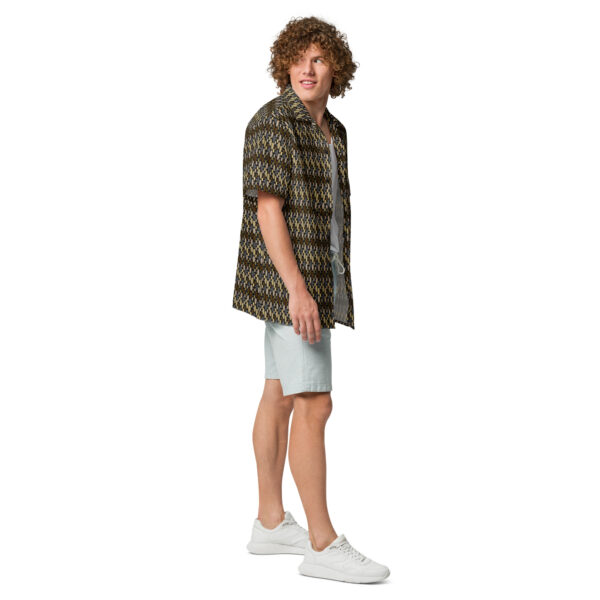 Unisex button shirt Qvacky Model 554F - Image 3