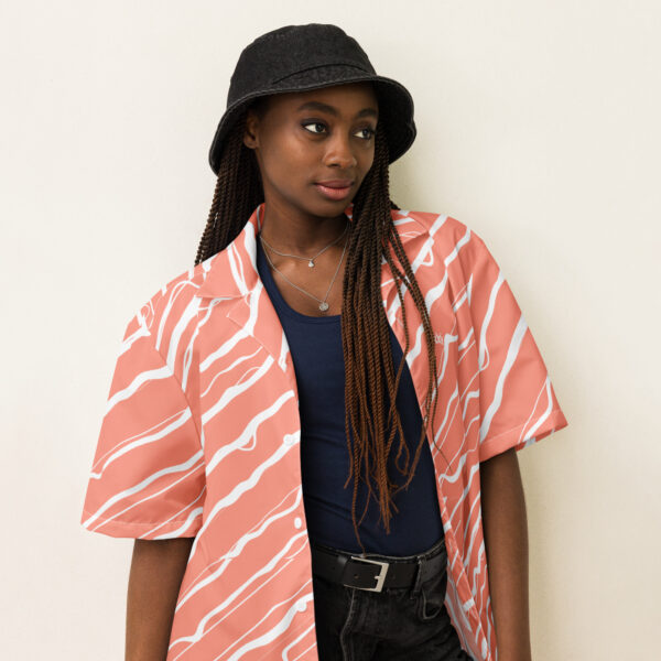 Unisex button shirt Qvacky Model 556BF - Image 11